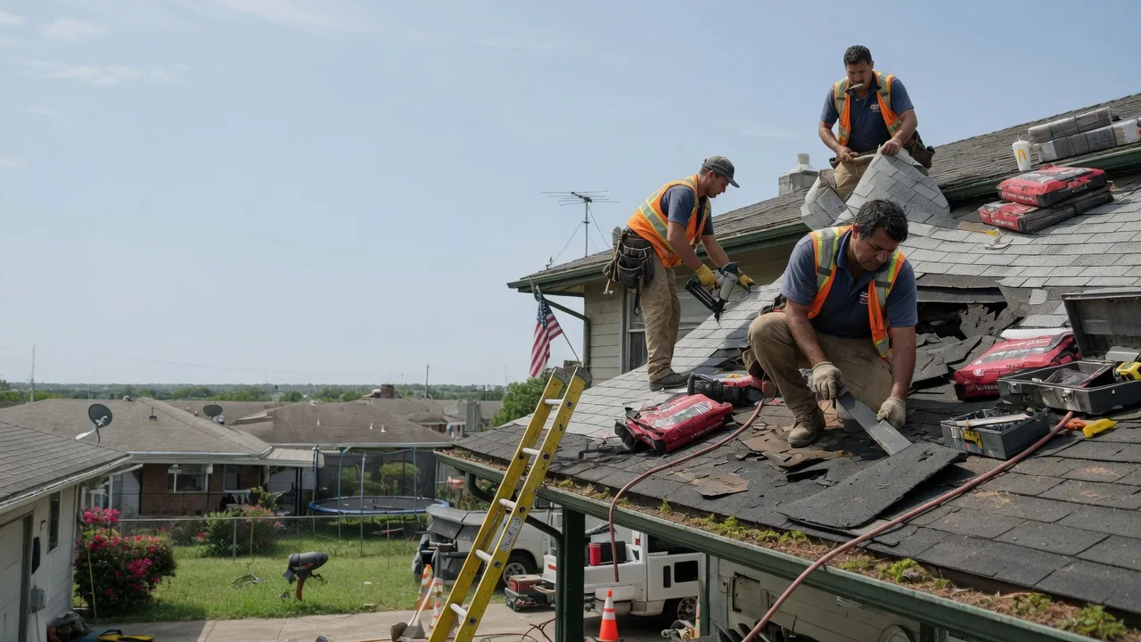Roof Repair in Dibble, OK near me